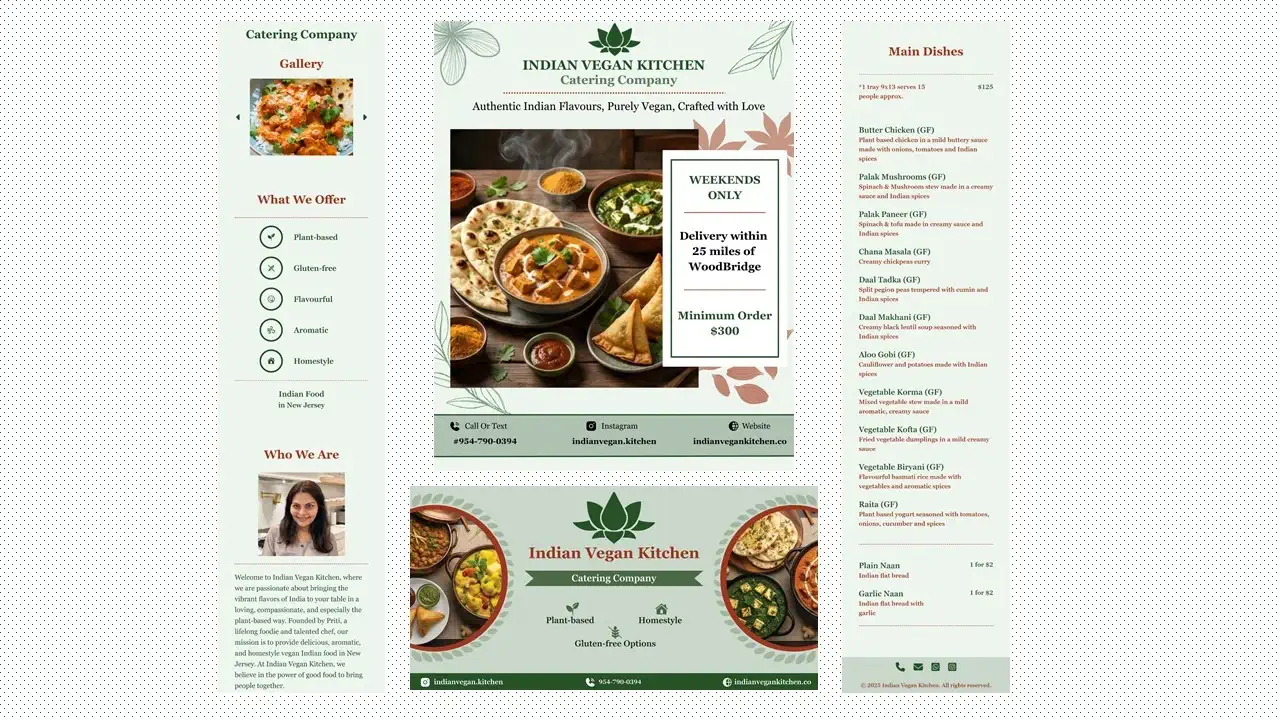 Brochure & Visiting card design work for an engineering company