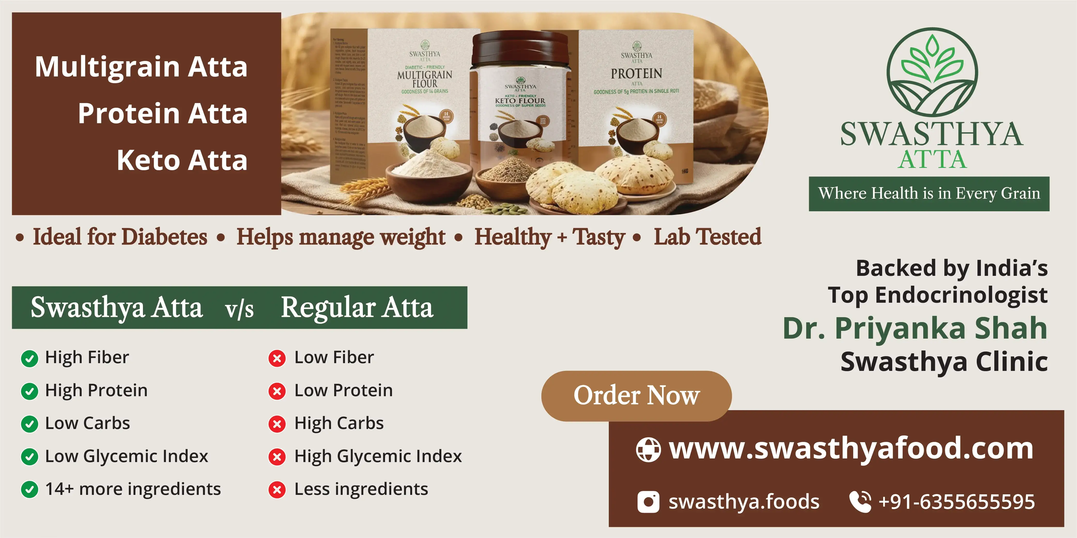 Logo of Swasthya Atta