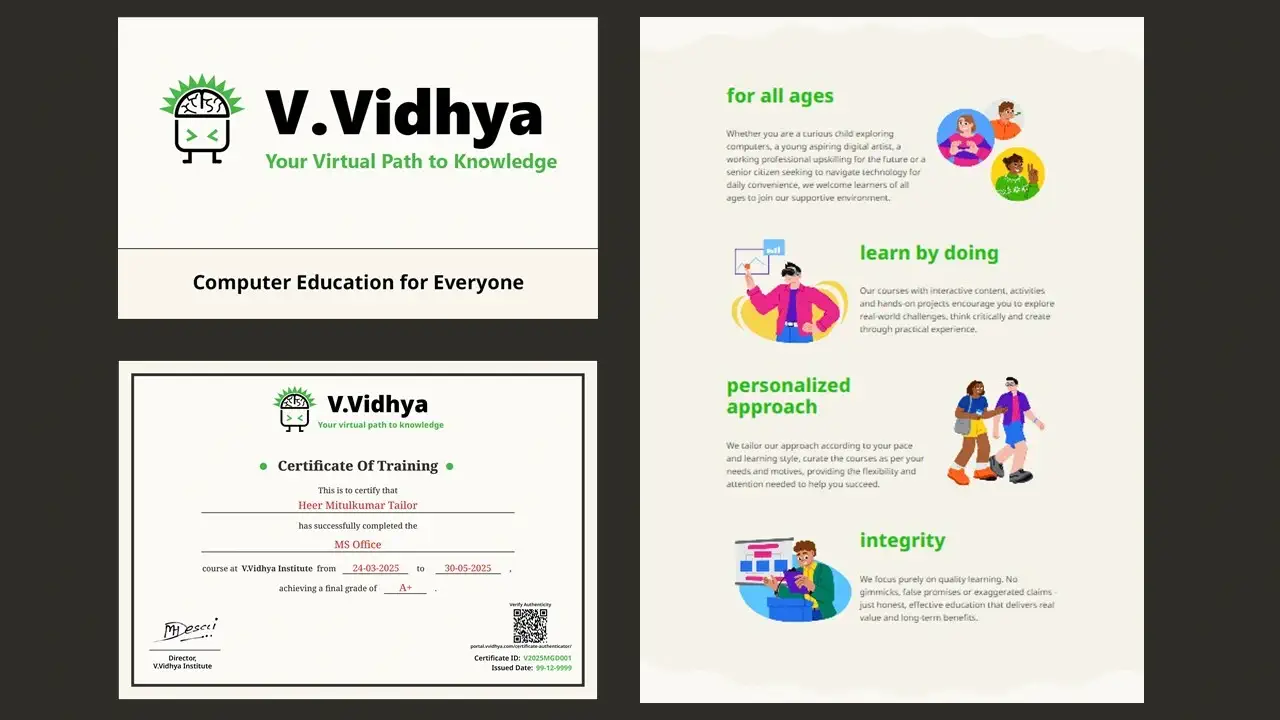 work demo slide for v.vidhya